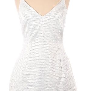 Akira "Oh so in love" Satin Rhinestone Mini dress white small